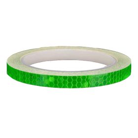 Adhesive Reflective Warning Sticker Night Reflection Tape Roll for Car Bike Moto - Green