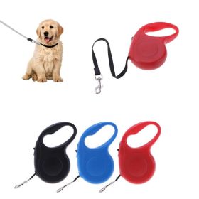 Durable Dog Leash Automatic Retractable Nylon Dog Lead Extending Puppy Walking Leads For Small Medium Dogs 3M / 5M Pet Products (Color: Blue, size: 5m)