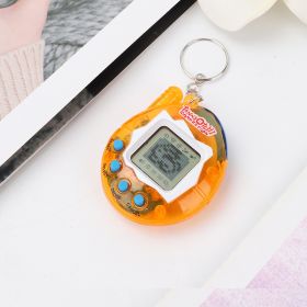 Popular And Beautiful Game Machine; Mini Electronic Pet Machine Toy; Nostalgic Gift For Children (Color: Orange)