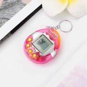 Electronic Pet Machine Virtual Pet Handheld Mini Game Console (Color: [pet Machine] Pink)